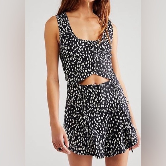 Free People Two Piece Short Set NWOT - Picture 1 of 16